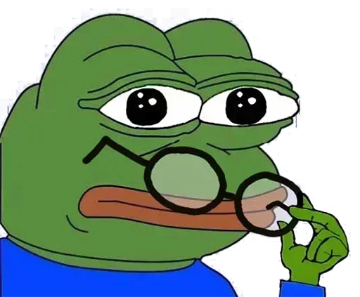👓 Стикер «Easter Pepe» для Telegram