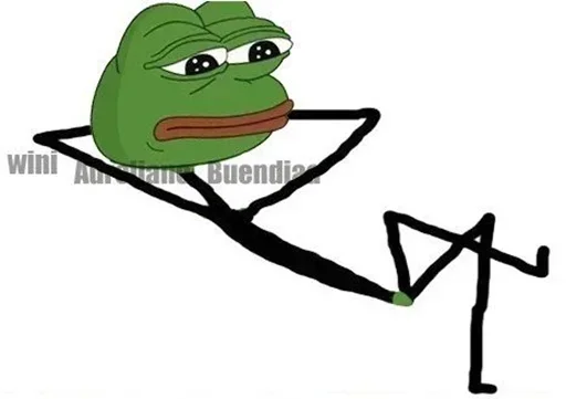 😟 Стикер «Easter Pepe» для Telegram