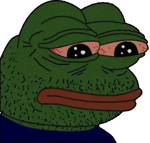 😖 Стикер «Easter Pepe» для Telegram