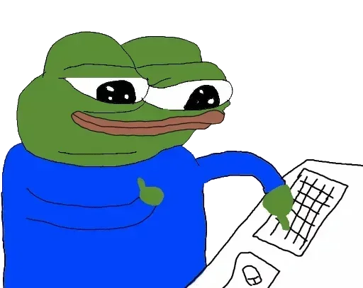 😌 Стикер «Easter Pepe» для Telegram