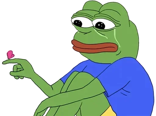 🦋 Стикер «Easter Pepe» для Telegram