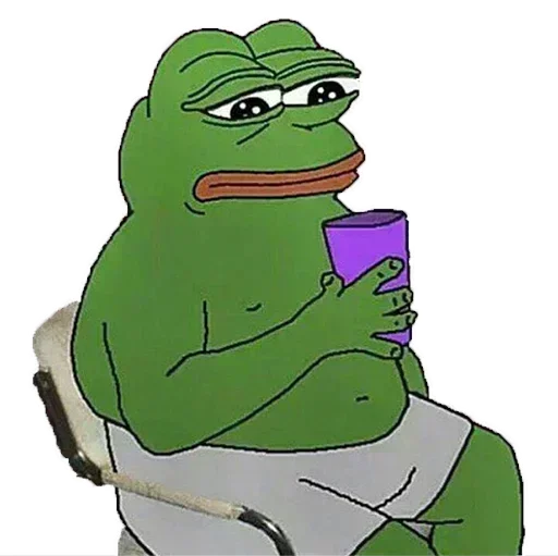 🥤 Стикер «Easter Pepe» для Telegram