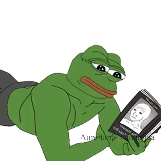📓 Стикер «Easter Pepe» для Telegram