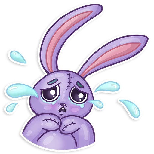 😭 Стикер «Easter Rabbit Toy» для Telegram