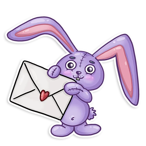 💌 Стикер «Easter Rabbit Toy» для Telegram