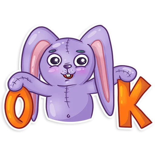 👌 Стикер «Easter Rabbit Toy» для Telegram
