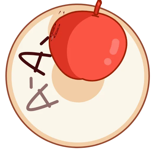 🍎 Стикер «Foodie Fun» для Telegram