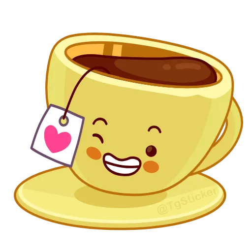 🍵 Стикер «Foodie Fun» для Telegram