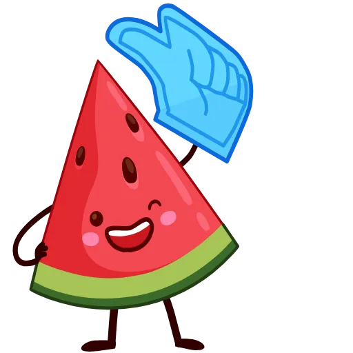 🍉 Стикер «Foodie Fun» для Telegram