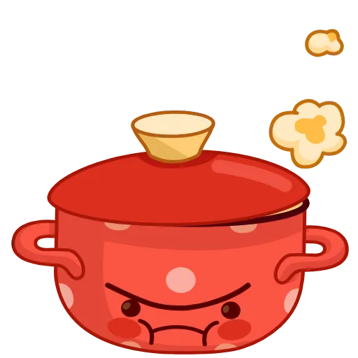 🥘 Стикер «Foodie Fun» для Telegram