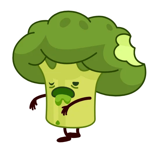 🥦 Стикер «Foodie Fun» для Telegram