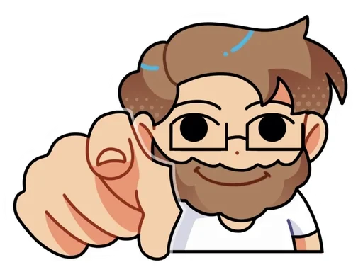 🫵 Стикер «arts» для Telegram