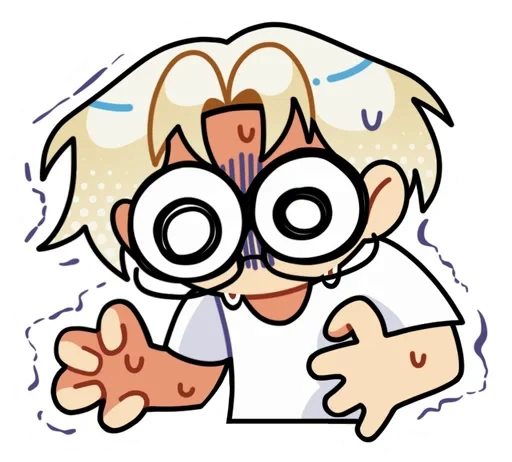 😨 Стикер «arts» для Telegram