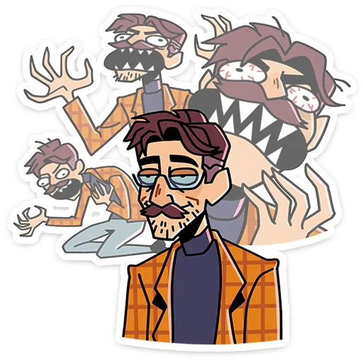 👨‍🦰 Стикер «Эдик» для Telegram