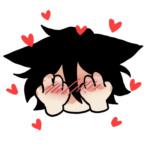 💕 Стикер «Edgy catboy» для Telegram