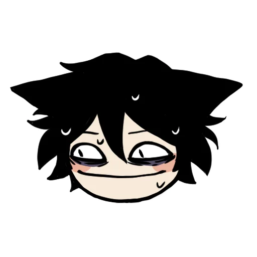 😰 Стикер «Edgy catboy» для Telegram