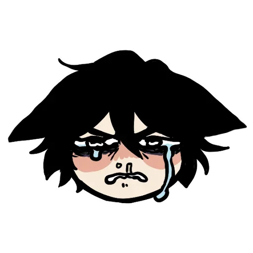 😭 Стикер «Edgy catboy extended» для Telegram