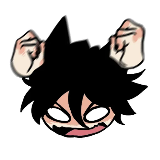 😡 Стикер «Edgy catboy extended» для Telegram