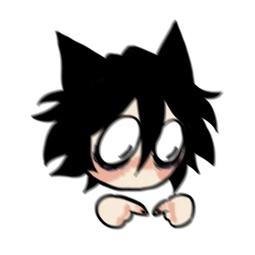 😳 Стикер «Edgy catboy extended» для Telegram