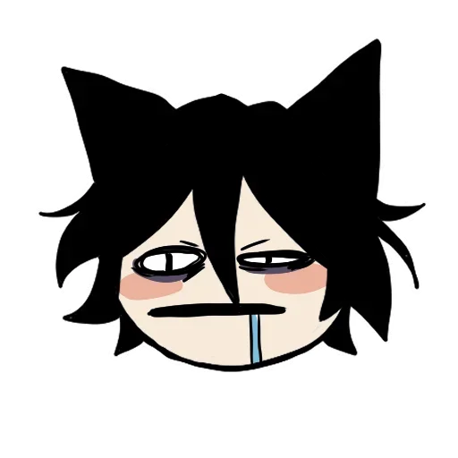🥴 Стикер «Edgy catboy extended» для Telegram
