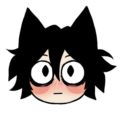 😳 Стикер «Edgy catboy extended» для Telegram