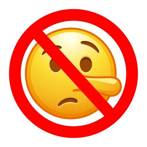 🤥 Стикер «Smiles» для Telegram