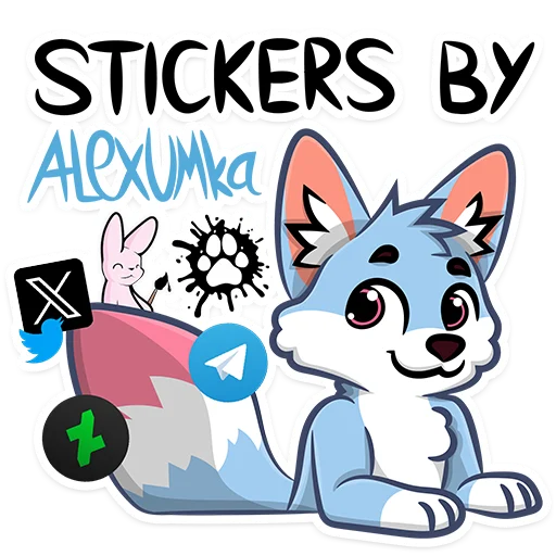 ❗ Стикер «Furry Dragon» для Telegram
