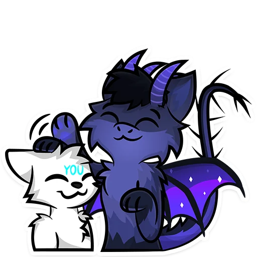 ☺️ Стикер «Furry Dragon» для Telegram