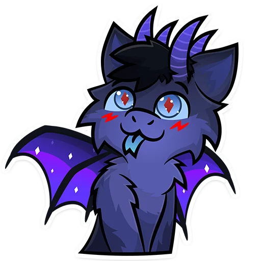 😉 Стикер «Furry Dragon» для Telegram