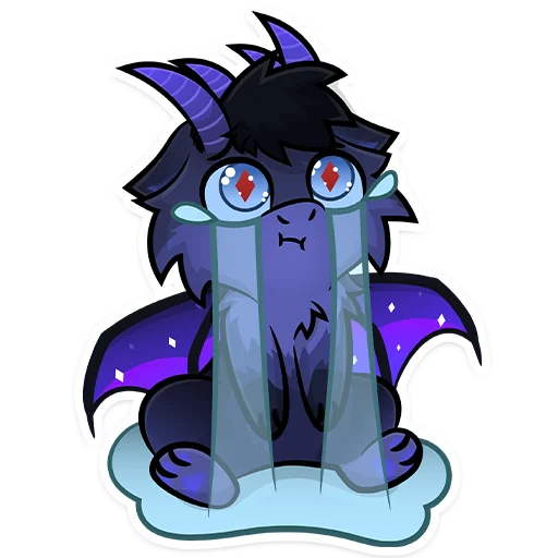 😢 Стикер «Furry Dragon» для Telegram