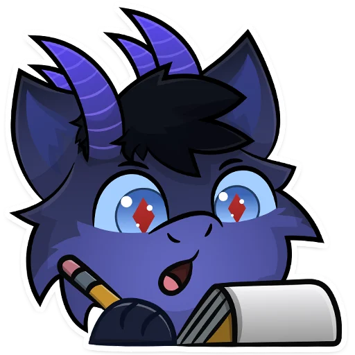 🪧 Стикер «Furry Dragon» для Telegram