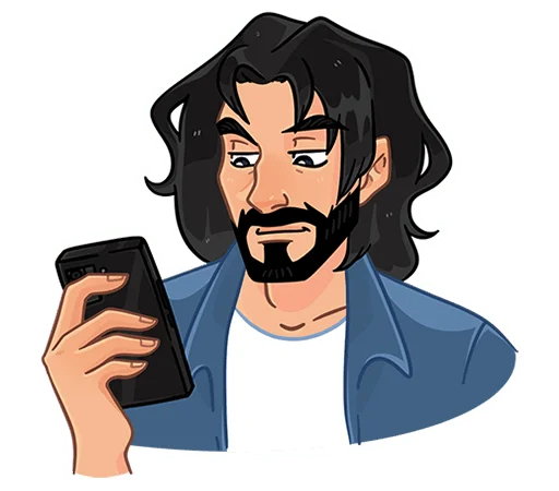 😀 Стикер «Эдуард без надписей» для Telegram
