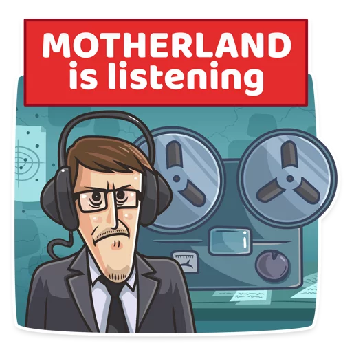 😐 Стикер «Edward Snowden» для Telegram