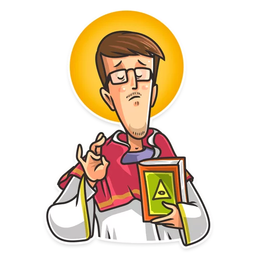 😇 Стикер «Edward Snowden» для Telegram