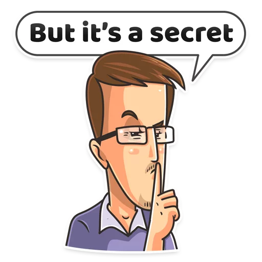 🔇 Стикер «Edward Snowden» для Telegram
