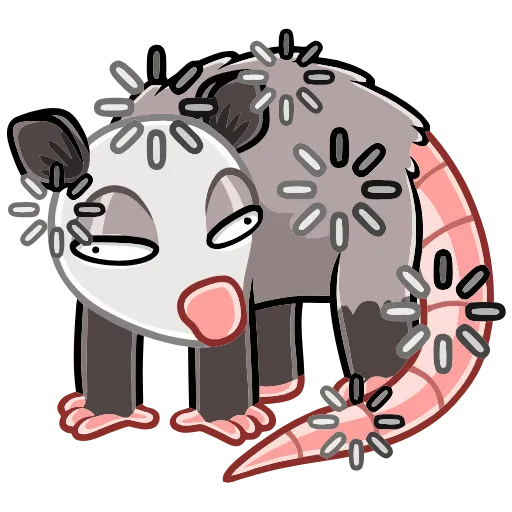 🤔 Эмодзи «Братья Хвостики Эник и Беник» для Telegram