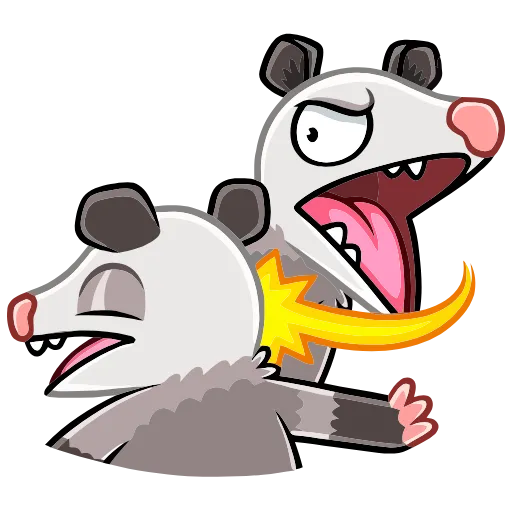 😤 Эмодзи «Братья Хвостики Эник и Беник» для Telegram