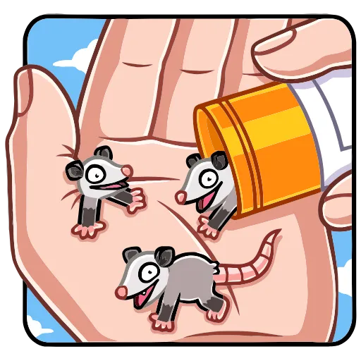 💊 Эмодзи «Братья Хвостики Эник и Беник» для Telegram