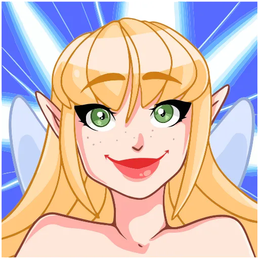 😇 Эмодзи «Эффи» для Telegram