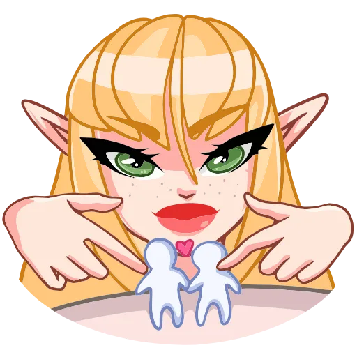 😘 Эмодзи «Эффи» для Telegram