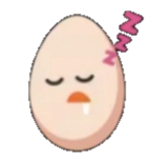 😴 Стикер «яйца» для Telegram