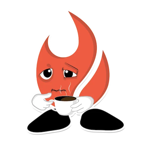 ☕️ Стикер «EgoCreo» для Telegram