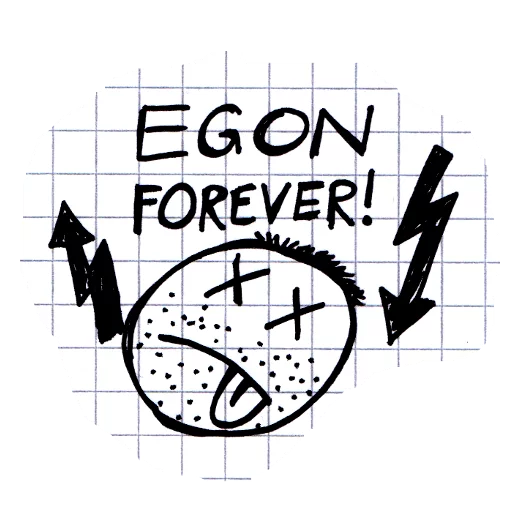 Стикерпак Egon Forever! для Telegram — скачать