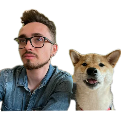 🐶 Стикер «Эдисон» для Telegram