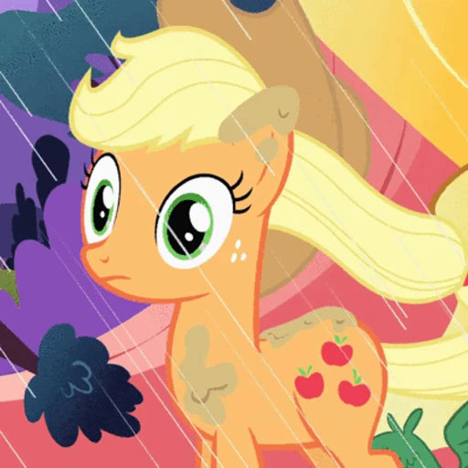 😐 Стикер «Applejack» для Telegram
