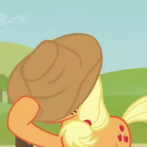 😞 Стикер «Applejack» для Telegram