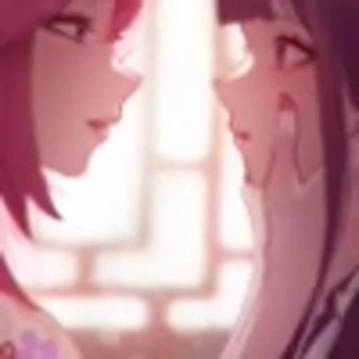👩‍❤️‍💋‍👩 Эмодзи «Genshin Impact» для Telegram