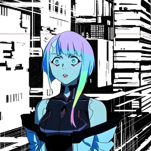 😧 Стикер «Cyber Punk 2077» для Telegram