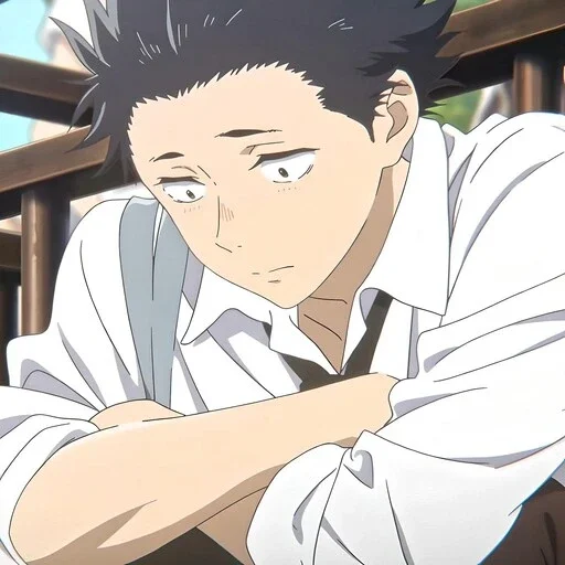 Стикерпак Koe no Katachi для Telegram — скачать