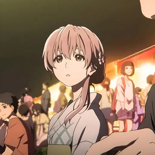 😮 Стикер «Koe no Katachi» для Telegram
